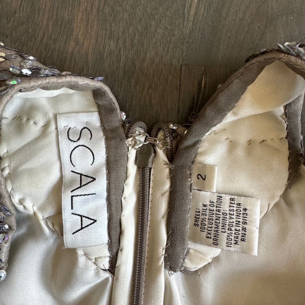 Scala Sequin Mini Dress - image 7